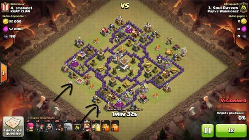 Attaque facile 3 etoile gowihog commando
