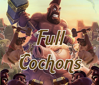 Attaque full cochons clash of clans blog