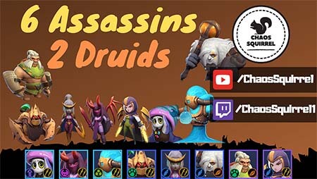 Auto chess blog build 6 assassins 2 druides