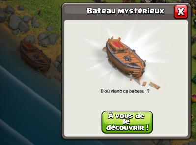 Bateau casse village mise a jour trailer clash of clans