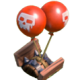 Bombe aerienne 3 4 piege clash of clans