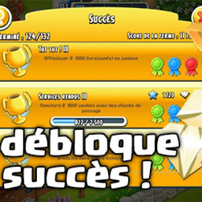 Bonus diamant succes hay day