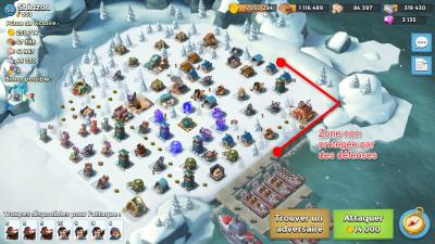 Boom beach qg facile compo full guerrier
