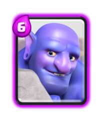 Bouliste carte epique clash royale