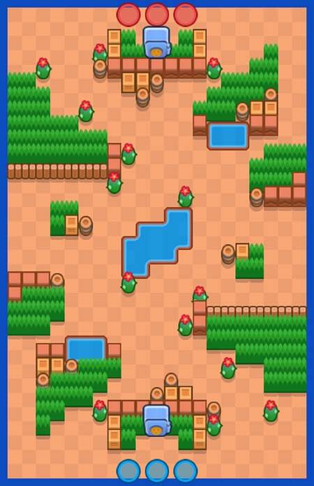 Brawl stars carte corridor des cactus