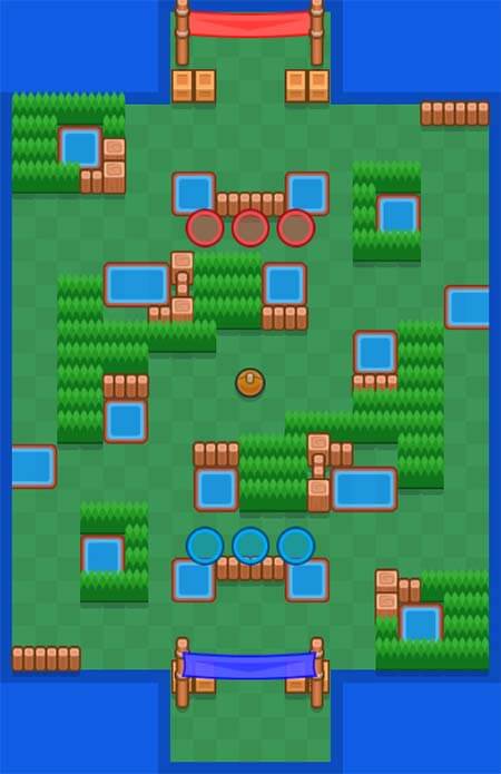 Brawl stars carte gare aux flaques 2