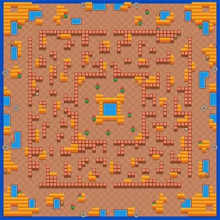 Brawl stars carte labyrinthe