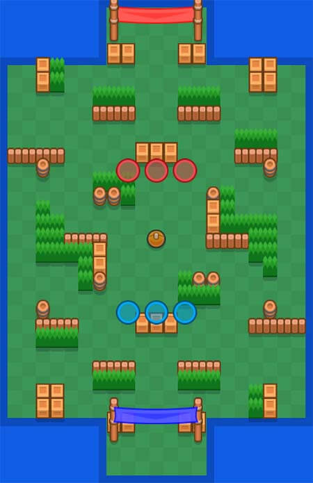 Brawl stars carte stade des brawlers 2