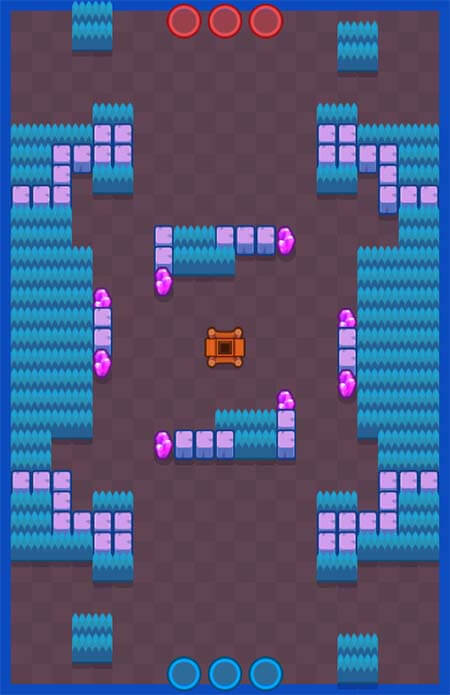 Brawl stars carte tunnel de mine