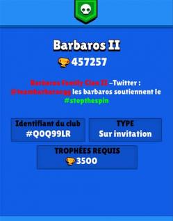 Brawl stars club barbaros 2 description