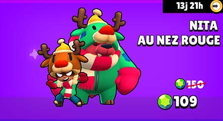 Brawl stars skin nita au nez rouge