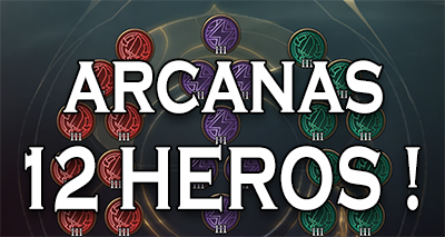 Build arcanas 12 heros arena of valor