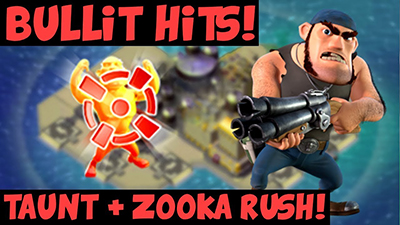 Bullit zookas strategie attaque boom beach