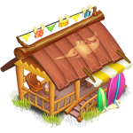Buvette de plage ville hay day
