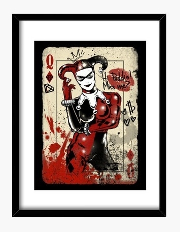 Cadre femme joker harley quinn cool