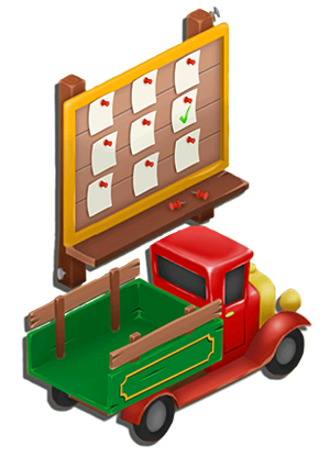 Camion livraison hay day papys farmers
