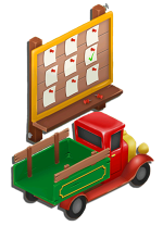 Camion panneau hay day