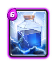 Carte epique sort foudre clash royale