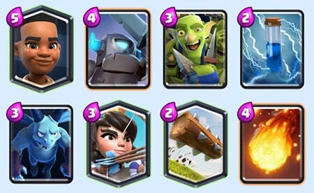 Cavabelier deck 1 clash royale