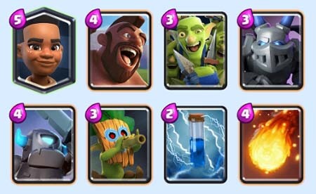 Cavabelier deck 2 clash royale