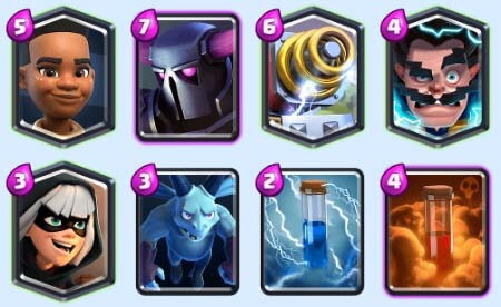 Cavabelier deck 5 clash royale