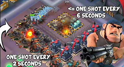 Changement secret mecanique maj bullit boom beach