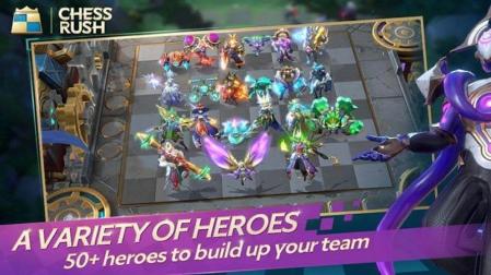 Chess rush 50 heros