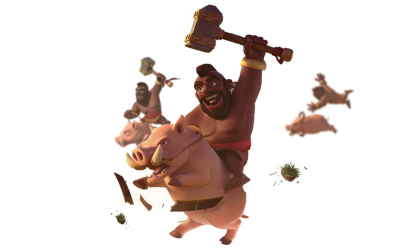 Chevaucheur cochon propulsion clahs of clans
