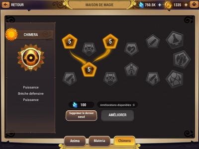 Chimera maison de magie might and magic elemental guardians
