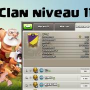 Clan de niveau 11 clash of clans papys warriors