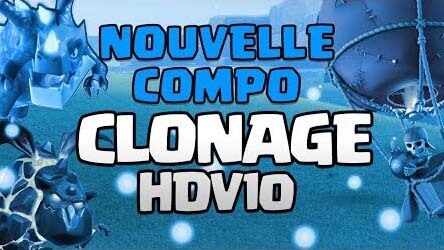 Clash of clans compo clonage hdv10