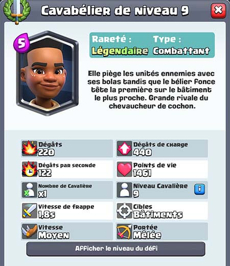 Clash royale cavabelier