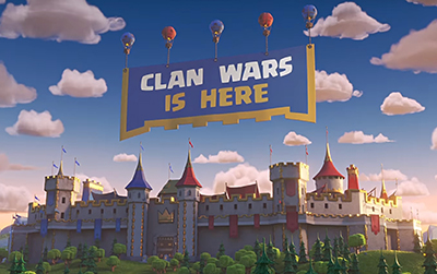 Clash royale clan wars is here