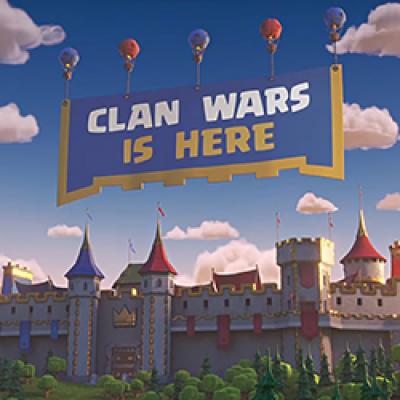 Clash royale clan wars is here