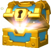 Coffre or clash royale
