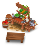 Comptoir a salades hay day