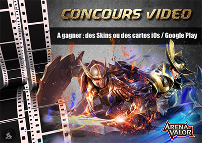 Concours video arena of valor fr