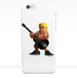 Coque iphone barbare guitare