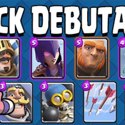 Deck debutant clash royale