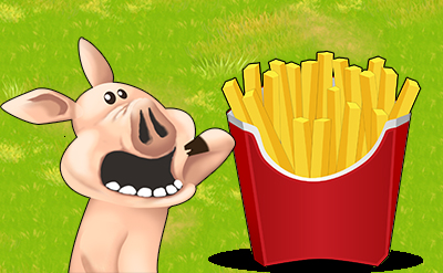 Des frites sur hay day blog