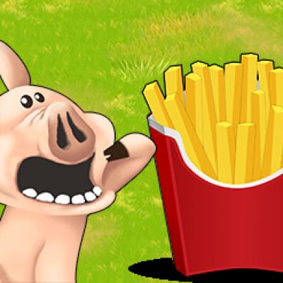 Des frites sur hay day blog