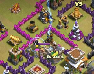 Detruire anti aerien foudre clash of clans attaque gdc