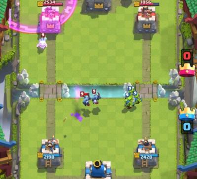 Devier gargouille astuce clash royale 2