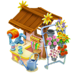 Echoppe de fleuriste hay day