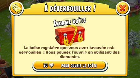 Que contiennent les boîtes mystères ? Hay Day