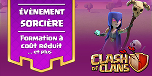 Événement sorcière Clash of Clans