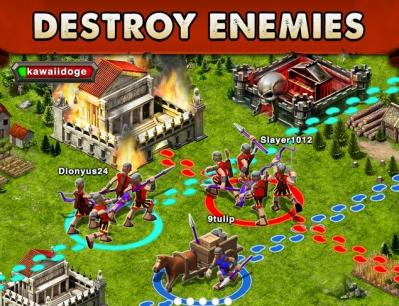 Game of war fire age bataille en ligne dragon