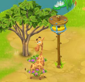 Girafe premiere hay day maj