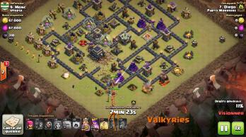 Gowiva valkyrie gdc hdv 9 tuto clash of clans