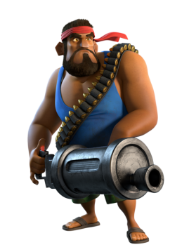 Gros bras troupe boom beach